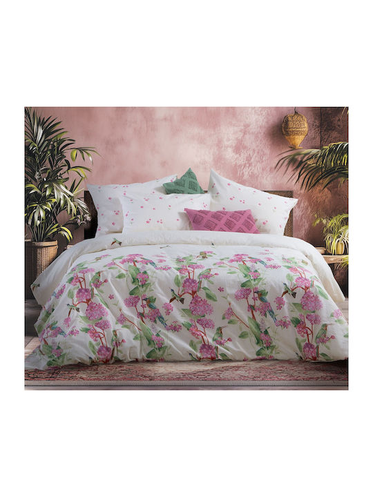 Nef-Nef Homeware Сет Чаршафи с Ластик 160x200+35см. Dream on Ecru 4бр