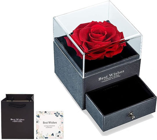 Eternal Rose Red 7cm in Box