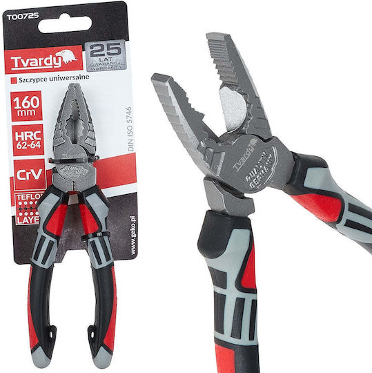 Cleste combinat Cr-v 160mm Tvardy T00725