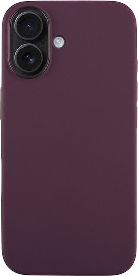 Idol 1991 Velvet Back Cover Silicone Black (iPhone 16)