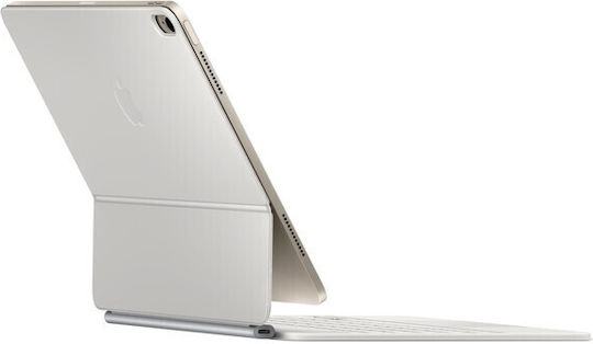 Apple Magic Keyboard Flip Cover Ελληνικά Λευκή (iPad Air 13" 2024/2025/2026)