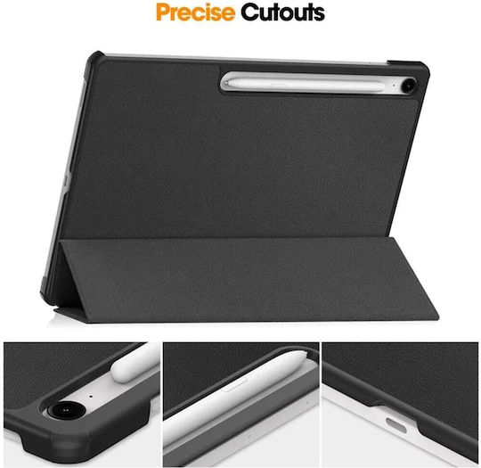 Techsuit Foldpro Flip Cover Μαύρη (Samsung Galaxy Tab S10 FE Plus)