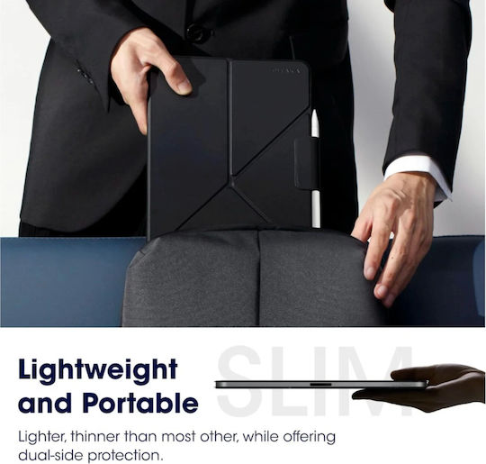 Pitaka Folio 2 Case Compatible iPad Pro 11 Inch 2024 Black