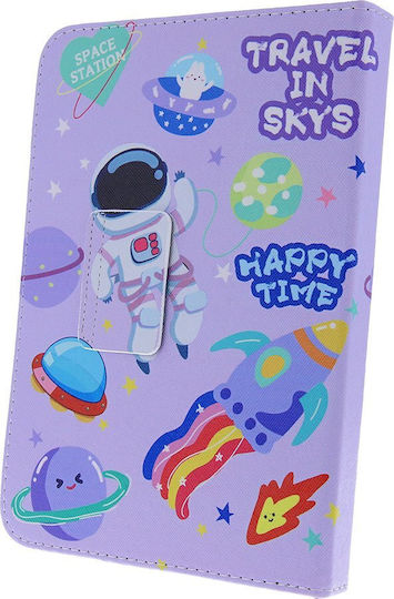 Space Station Universell Klappdeckel Mehrfarbig (Universell 9-10 Zoll)