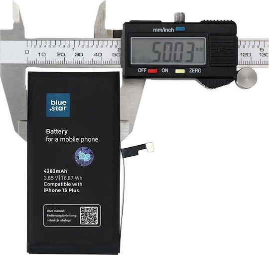 Συμβατή Μπαταρία Αντικατάστασης 4383mAh για iPhone 15 Plus