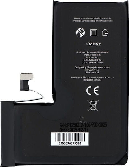 Compatible Replacement Battery 3274mAh for iPhone 15 Pro