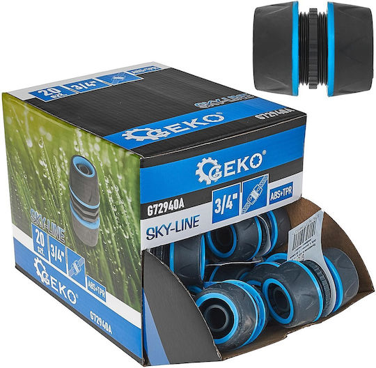 Reparaturverbinder-Set 3/4" Schlauch Sky-line 20 Stück Geko G72940a