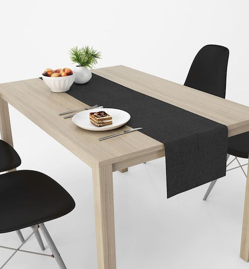 Dimcol Ράνερ Αλέκιαστο Panama Black 40x180εκ.