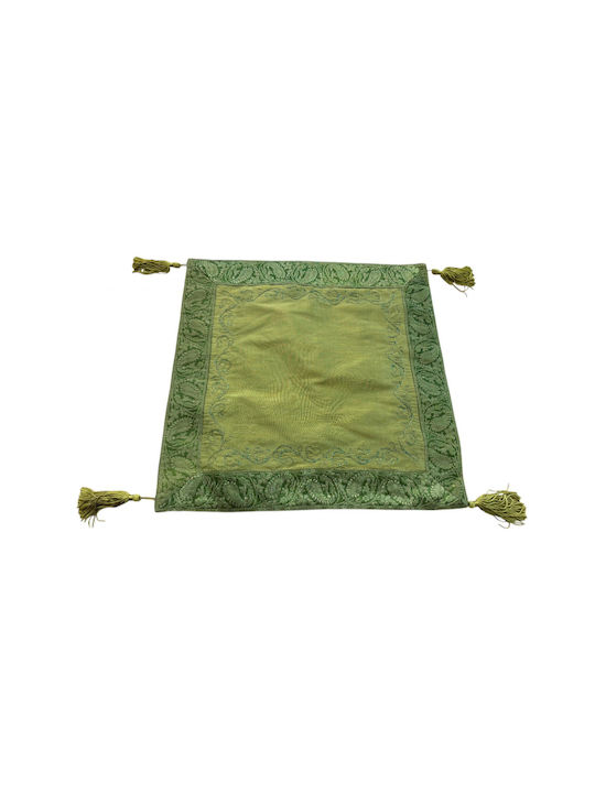 Linea Home Кариран Подредба 4бр 6/110 Emerald 100x100бр