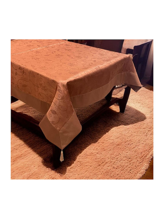 Linea Home Τραπεζομάντηλο Ceylan Ζακάρ 140x180εκ.