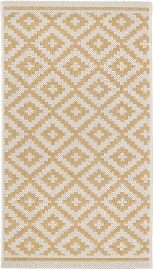 Royal Carpet Flox Ochre 50010 Χαλί Ορθογώνιο Καλοκαιρινό Ψάθινο Ochre 67x140cm