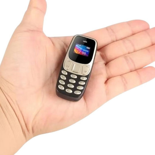 BM10 Mini Dual SIM Mobile with Buttons Black/White