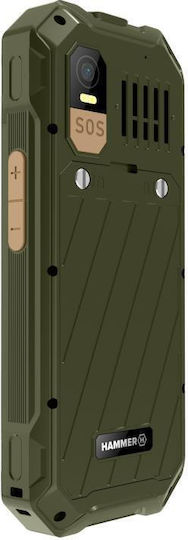Hammer 6 LTE Dual-SIM Widerstandsfähig Handy mit Tasten Military Edition