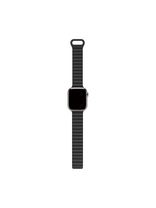 Curele Wearables Culoare Full Face Negru (Apple Watch 42/44/45mm) Curele Wearables Culoare Full Face Negru (Apple Watch 42/44/45mm)