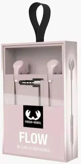 Fresh 'n Rebel Flow In-ear Handsfree Ακουστικά με Βύσμα USB-C Ροζ