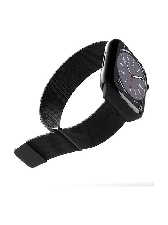 Puro Λουράκι Μαύρο (Apple Watch 44/45/46mm/Ultra 49mm)