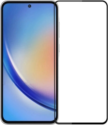 5D 0.3mm Adeziv complet Full Face Tempered Glass Negru (Redmi Note 13 4G)