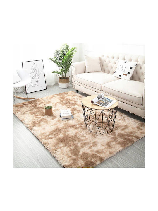 Strado Covor Rectangular Shaggy Bej