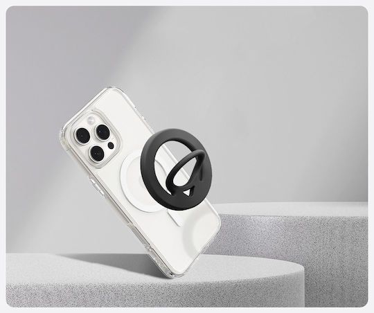 Spigen Dual Pop MagSafe Ring Holder Κινητού σε Μαύρο χρώμα