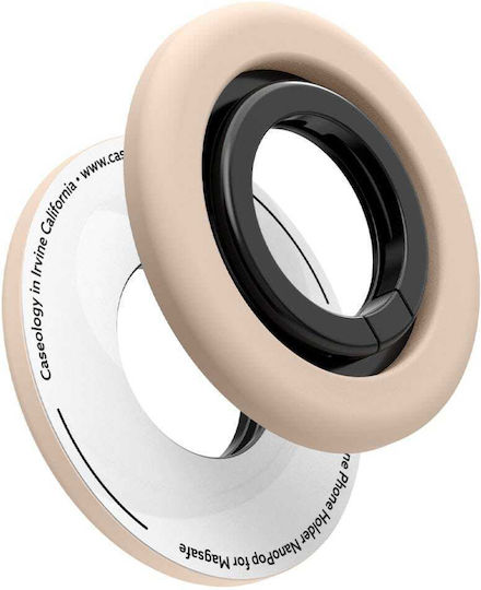 Spigen Nano Pop Magsafe Βάση Γραφείου για Κινητό Cocinut Beige