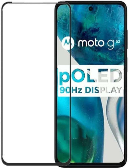 9D Tempered Glass (Moto G52)
