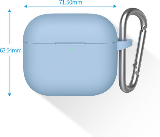 Blueo Калъф в Светлосин цвят за Apple AirPods 3