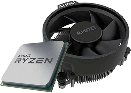 AMD Ryzen 3 4100 3.8GHz Процесор 4 Ядра за Socket AM4 с Tray и Охладител