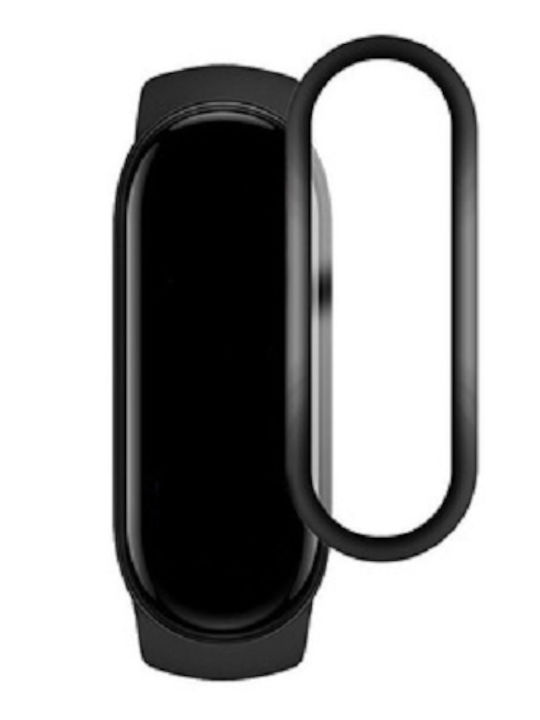 Full Glue Full Face Tempered Glass for the Mi Smart Band 6 3pcs