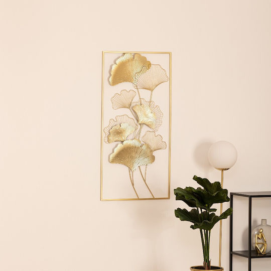 Atmosphera Wall Decor Gold Metallic from Metal 50x100cm