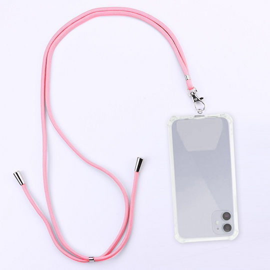 Techwave Universal Neck Strap Mobile Phones Tablets Pink