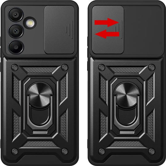 Hurtel Back Cover Σιλικόνης / Πλαστικό Μαύρο (Samsung Galaxy A56)
