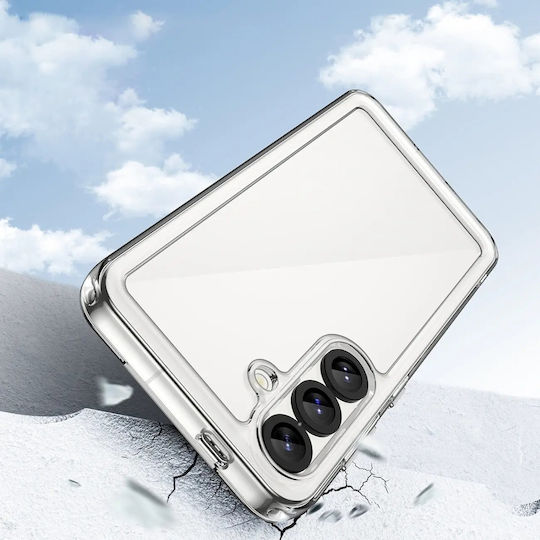Hurtel Outer Space Back Cover Silicone / Plastic Transparent (Galaxy S25)