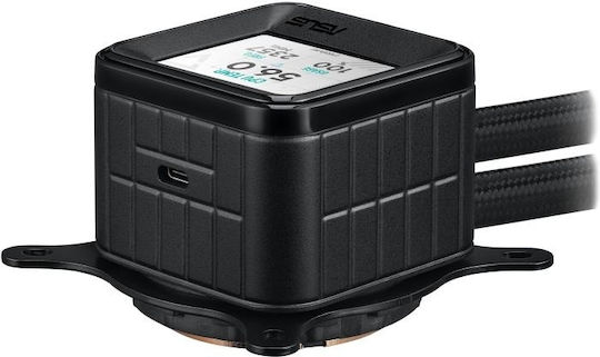 Asus Prime LC 360 ARGB LCD Water Cooling System AIO CPU with 3 120mm Fans