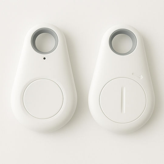 Anti-Lost/Anti-Theft Wireless Bluetooth 4.0 Device Tracker Apple Find My & Google Find Hub Λευκό