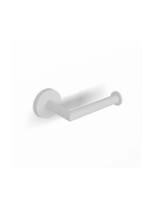 Langberger Series 108 Χαρτοθήκη Επιτοίχια Μεταλλική White Matt