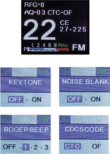 Escort HP 8900 CB Αυτοκινήτου 3W