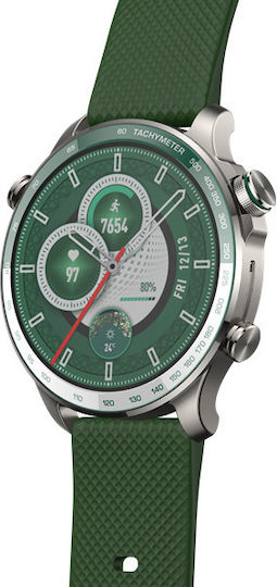 Riversong Motive 10 GT Smartwatch with Heart Rate Monitor (Green)