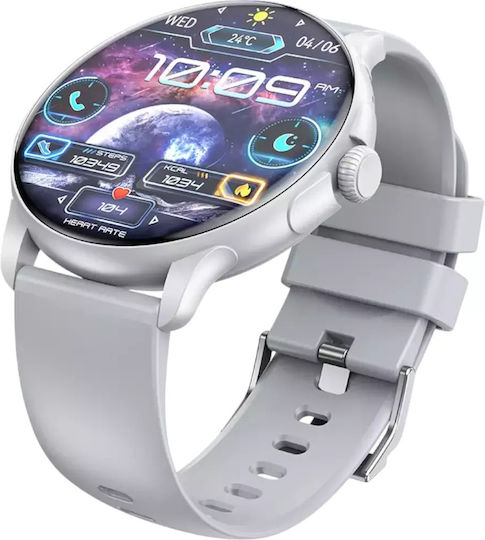 XO J11 Smartwatch Silver Large