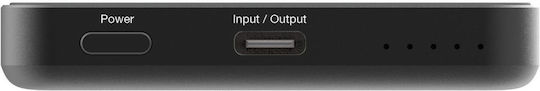 Verbatim Charge 'n' Go MagSafe Power Bank 5000mAh 20W mit USB-C Ausgangsanschlusses Grau