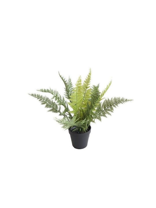 Изкуствено растение в саксия Fern Green 43см с LED Gardin