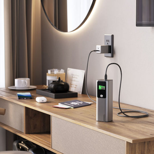 Alogic Ark Power Bank 27000mAh 140W with USB-A Port and 2 USB-C Ports Silver