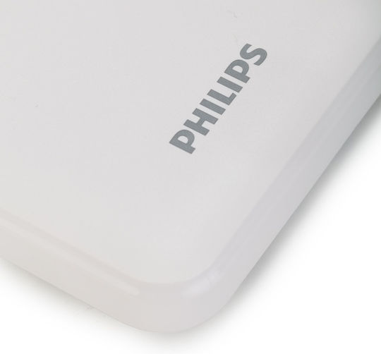 Philips DLP1922 Power Bank 10000mAh с USB-A порт и USB-C порт Бял