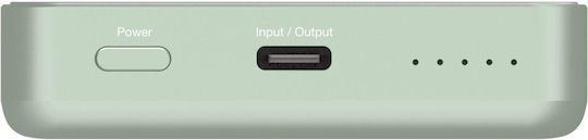 Verbatim Charge 'n' Go MagSafe Power Bank 10000mAh 20W με Θύρα USB-C Power Delivery Πράσινο