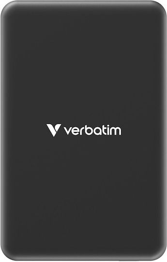 Verbatim Charge 'n' Go MagSafe Power Bank 10000mAh 20W с USB-C порт Power Delivery Черен