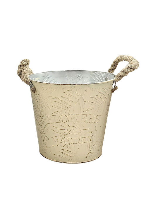 Γλαστράκι-κασπώ Μεταλλικό Κλαδιά Φ18x17cm Homie 423085