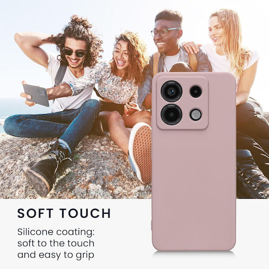 KWmobile Back Cover Σιλικόνης Ροζ (Redmi Note 13 Pro 5G / Poco X6)