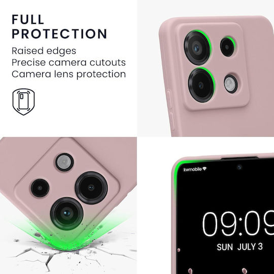KWmobile Back Cover Σιλικόνης Ροζ (Redmi Note 13 Pro 5G / Poco X6)
