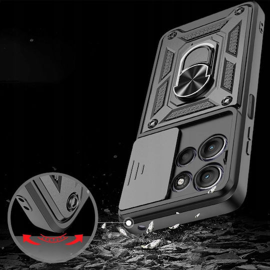 Tech-protect Camshield Pro Motorola Moto G15 G15 Power G17 G17 Power Black