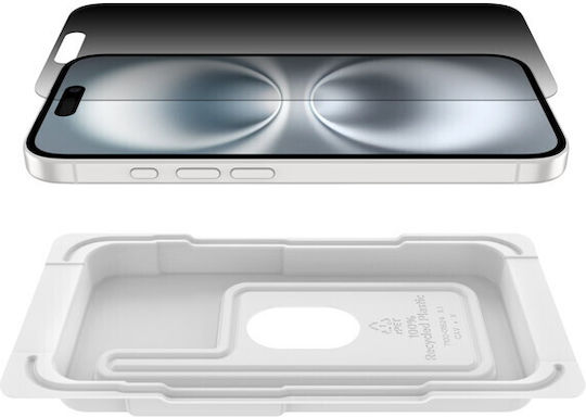 Belkin Screenforce Privacy Tempered Glass (iPhone 16/15)