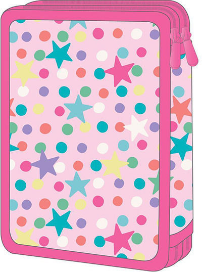 Must Team Peppa Pig I Love Funfair Federmäppchen Gefüllt Rosa